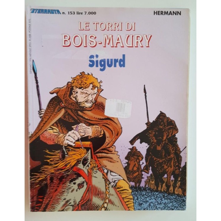 ETERNAUTA n.153 LE TORRI DI BOIS-MAURY Sigurd ed.COMIC ART FU02 3,00€
