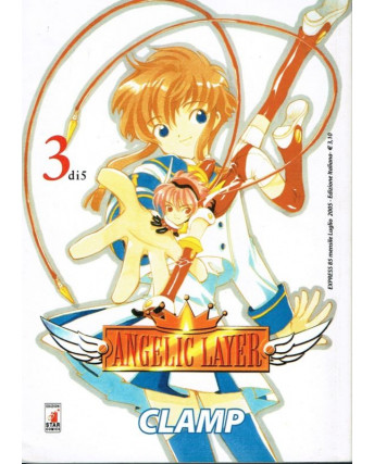 Angelic Layer 3 di 5 CLAMP ed.Star Comics