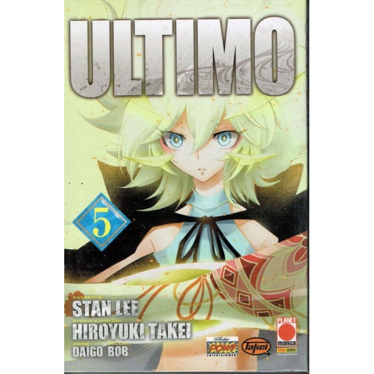 ULTIMO 5 di Stan Lee e Hiroyuki Takei ed.Panini NUOVO sconto 50%  1...