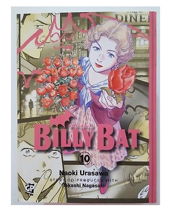 Billy Bat 10 di Naoki "Monster 20th Century" Urasawa ed.GP NUOVO