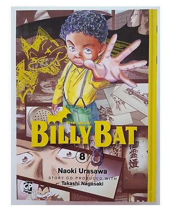 Billy Bat  8 di Naoki Urasawa NUOVO ed. Gp