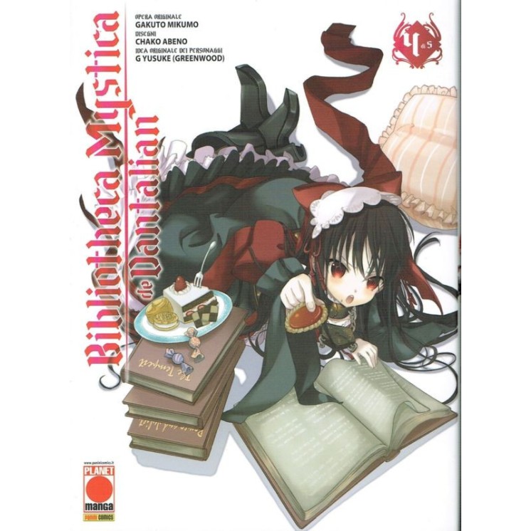 Biblioteca Mystica de Dantalian 4 di c.Abeno ed.Panini SCONTO 40% N...