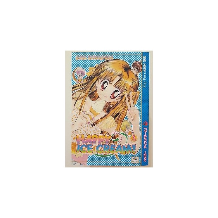HAPPY ICE CREAM n. 2 di Mika Kawamura ed. Play Press OTTIMO! 1,20€