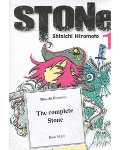 Stone serie COMPLETA 1/2 S. Hiromoto NUOVO ed. Kappa Sc07