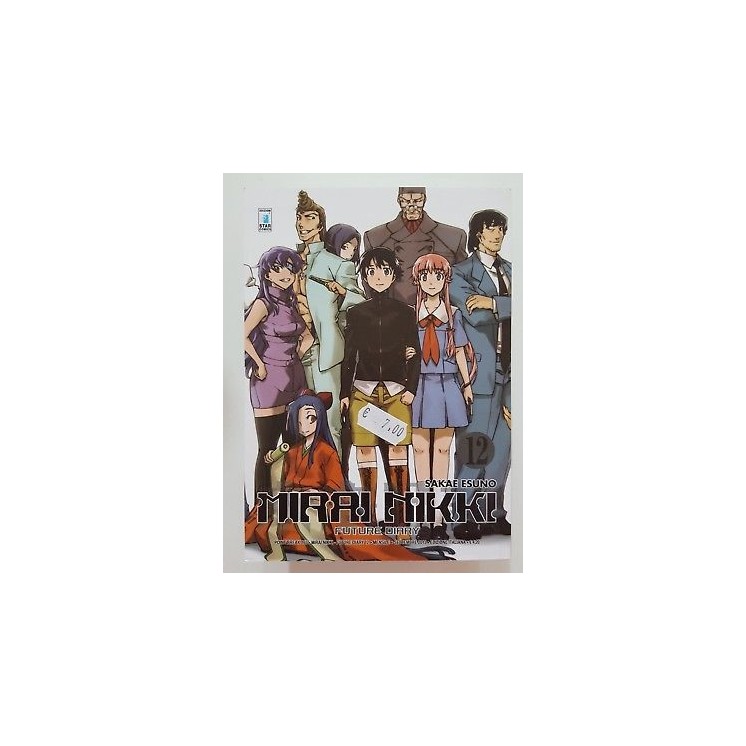 Mirai Nikki future diary 12 di Sakae Esuno ed.Star Comics 4,20€