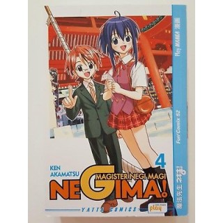 NeGima! Magister Negi Magi di Ken Akamatsu n. 4 ed. Play Press 1,20€