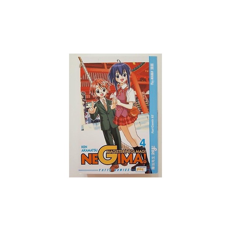 NeGima! Magister Negi Magi di Ken Akamatsu n. 4 ed. Play Press 1,20€