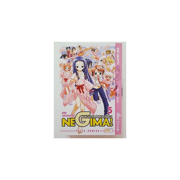 NeGima! Magister Negi Magi di Ken Akamatsu n. 5 ed. Play Press 1,20€