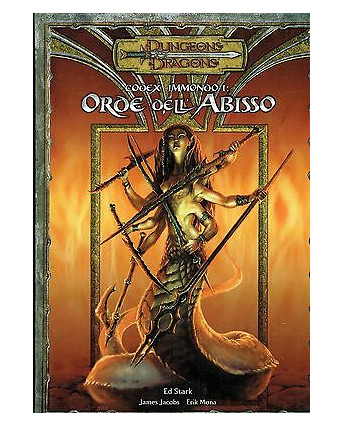 Dungeons & Dragons CODEX Immondo 1:orde dell'abisso FU04