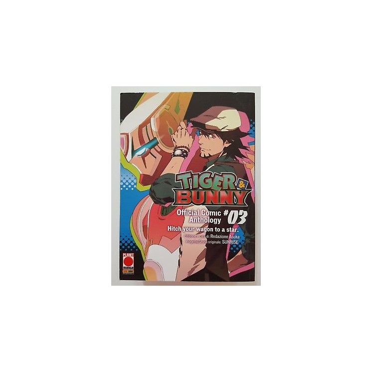 TIGER e BUNNY OFFICIAL COMIC ANTHOLOGY 3 di Sakakibara ed.Panini NU...