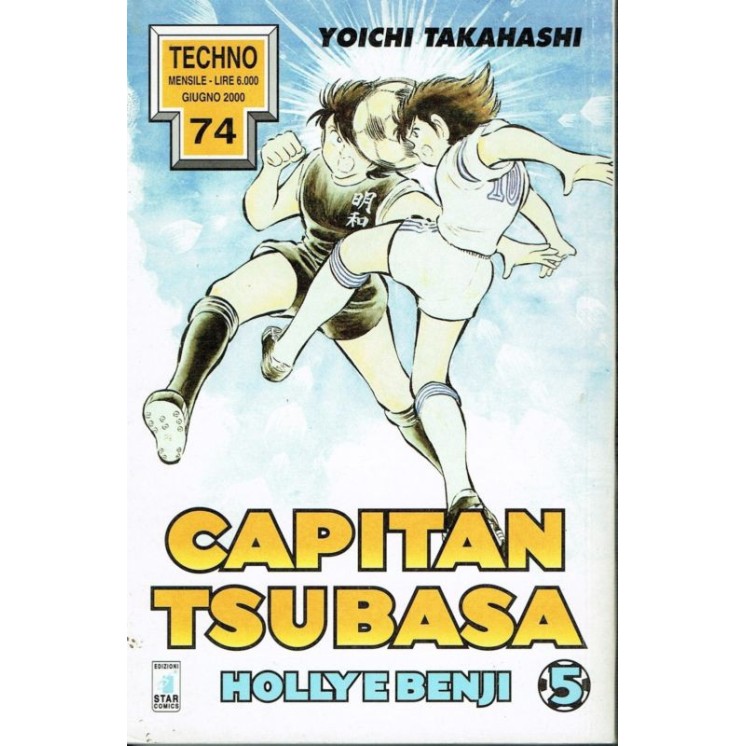 Capitan Tsubasa Holly e Benji 5 1°ed.Star Comics 3,50€