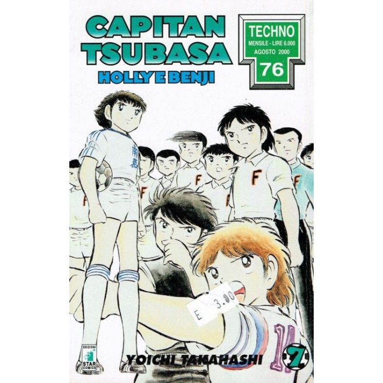 Capitan Tsubasa Holly e Benji 7 1°ed.Star Comics 3,50€