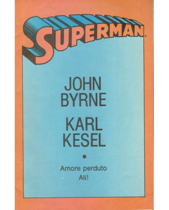 Superman amore perduto allegato Corto Maltese 3/1990 ed.RCS