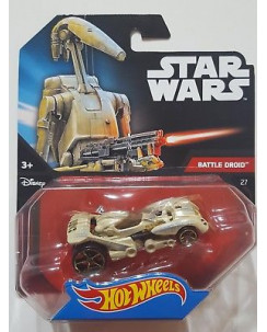 HOT WHEELS CARS CGW35 STAR WARS: BATTLE DROID BLISTERATO Gd32