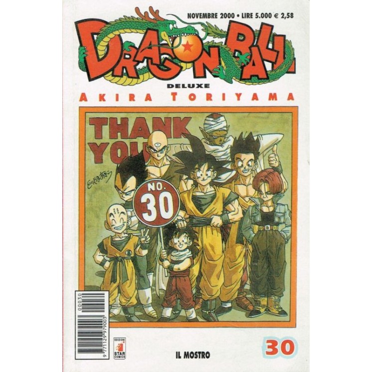 Dragon Ball Deluxe n. 30 di Akira Toriyama ed.StarComics 2,50€