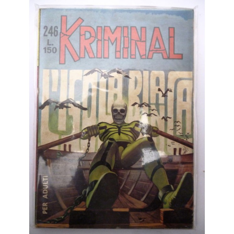 Kriminal n.246 * l'isola bianca* ed. Corno di RESO 4,00€