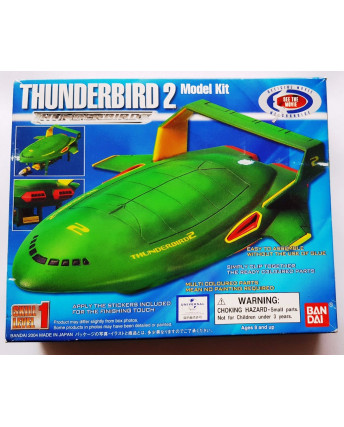 THUNDERBIRD 2 MODEL KIT MADE BY BANDAI MODELLINO 2004