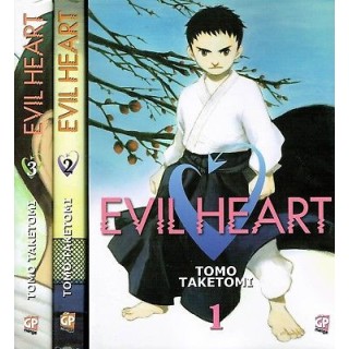 EVIL HEART 1/3 serie COMPLETA di T.Taketomi ed.GP 10,00€