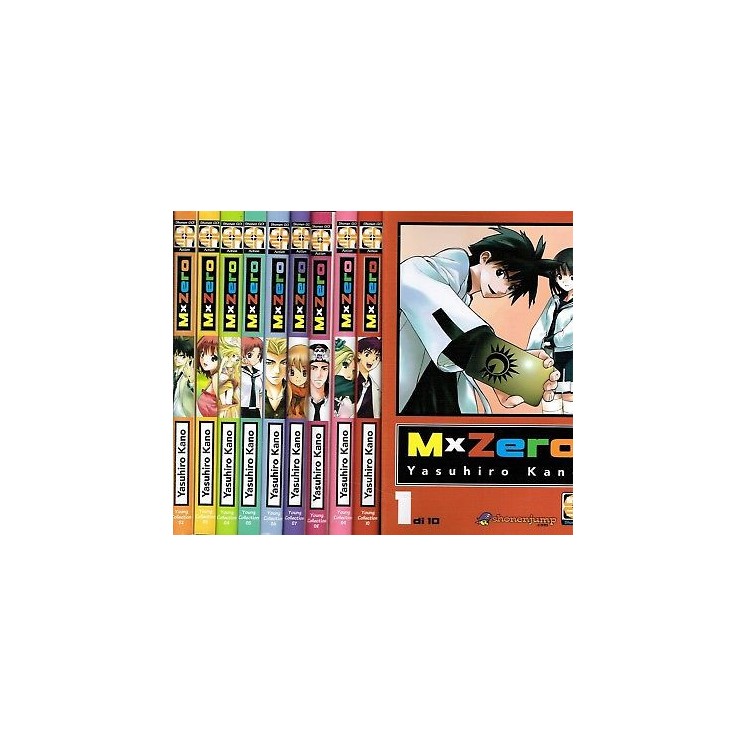 MXZERO 1/10 serie COMPLETA di Y Kano ed.GOEN 20,00€