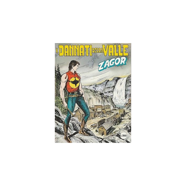 ZAGOR n.457 " I dannati della valle " ed. Bonelli 1,50€