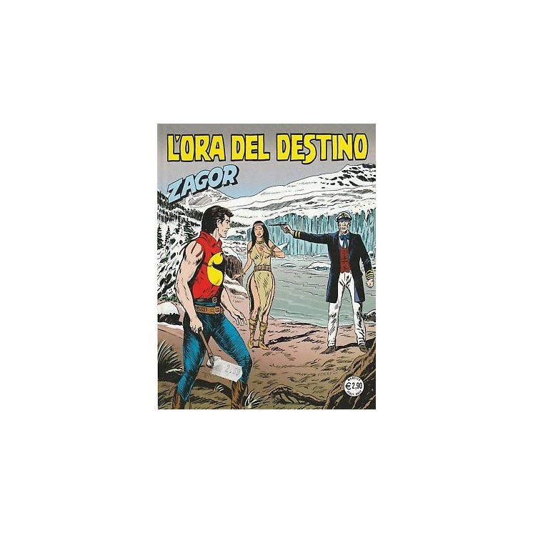 ZAGOR n.633 " L'ora del destino " ed. Bonelli 2,00€