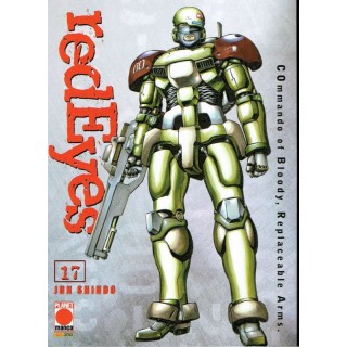 Red Eyes n.19 di Jun Shindo - SCONTO 50% - ed. Planet Manga 3,25€