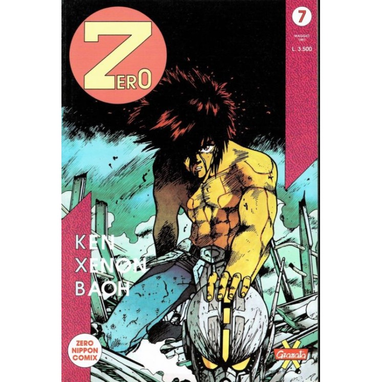 Zero 7 ed.Granata Press Ken il Guerriero BAOH 1,20€