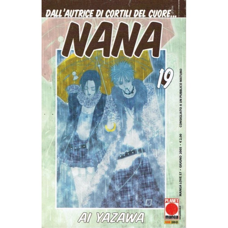 Nana n. 19 di Ai Yazawa - Prima Edizione Planet Manga 2,20€