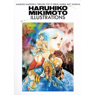 Haruhiko MIKIMOTO illustration ARTBOOK Gundam Macross ed.Granata 25...