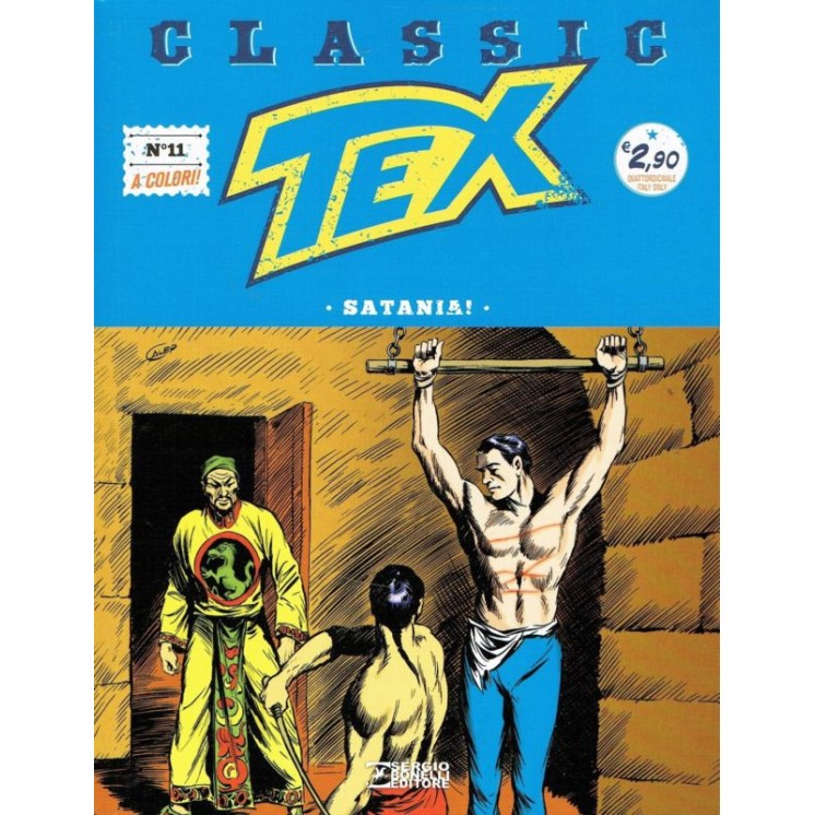 Classic TEX 11 a colori "Satania!" ed.Bonelli 2,55€