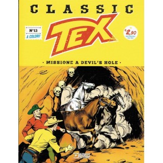 Classic TEX 13 a colori "missione a Devil's Hole" ed.Bonelli 2,55€