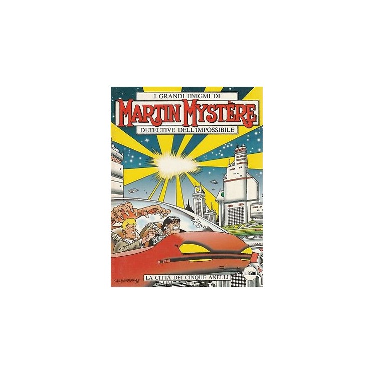Martin Mystere n.196 La citta dei cinque anelli ed.Bonelli  1,00€