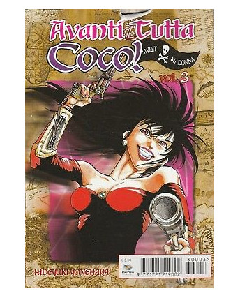 Avanti tutta Coco n.  3 di H.Yonehara ed.Play Press