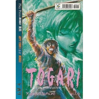 TOGARI la spada della giustizia n. 6 di Y.Natsume ed.Play Press 3,00€