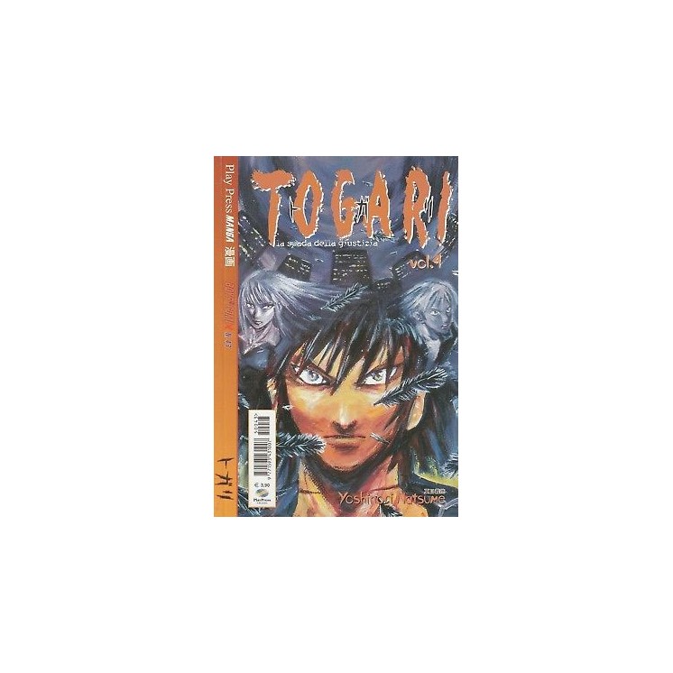 TOGARI la spada della giustizia n. 4 di Y.Natsume ed.Play Press 3,00€