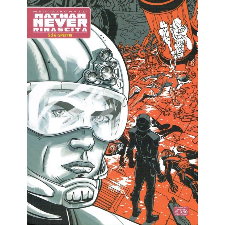 Nathan Never RINASCITA 5 di Medda Bonazzi ed.Bonelli NUOVI sconto 2...