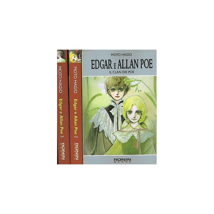 Edgar Allan Poe 1/3 serie COMPLETA di M.Hagio ed.Ronin offerta scon...