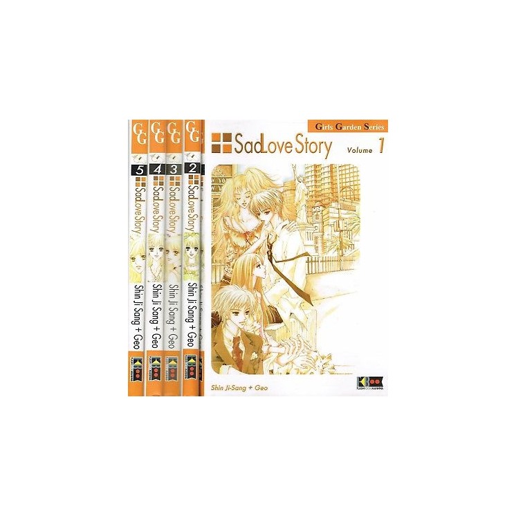 Sad Love Story 1/5 serie COMPLETA di Sang e Geo ed.Flashbook Sconto...
