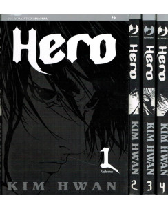 HERO 1/4 serie completa di K.Hwan ed.JPOP SC08