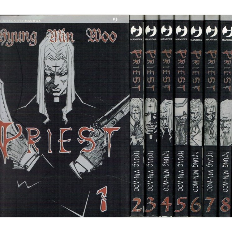 PRIEST 1/16 serie completa di Min Moo ed.JPOP 60,00€
