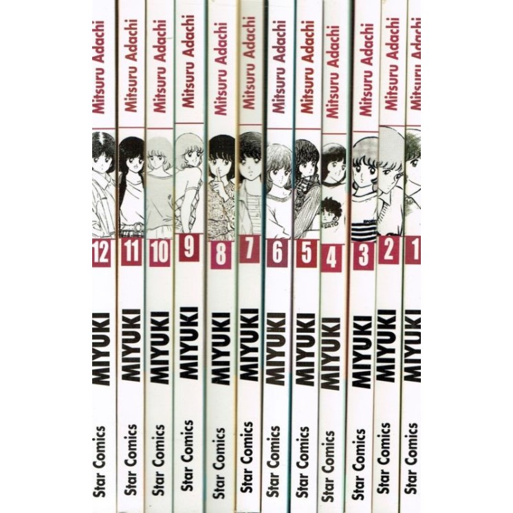 MIYUKI 1/12 serie completa di M.Adachi ed.Star Comics 24,00€
