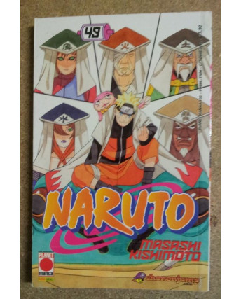 Naruto 49 serie nera di M. Kishimoto I EDIZIONE NUOVO ed. Panini Comics