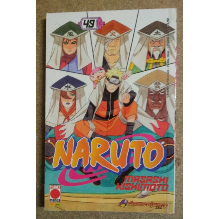 Naruto n.49 di Masashi Kishimoto - PRIMA EDIZIONE Planet Manga 4,20€