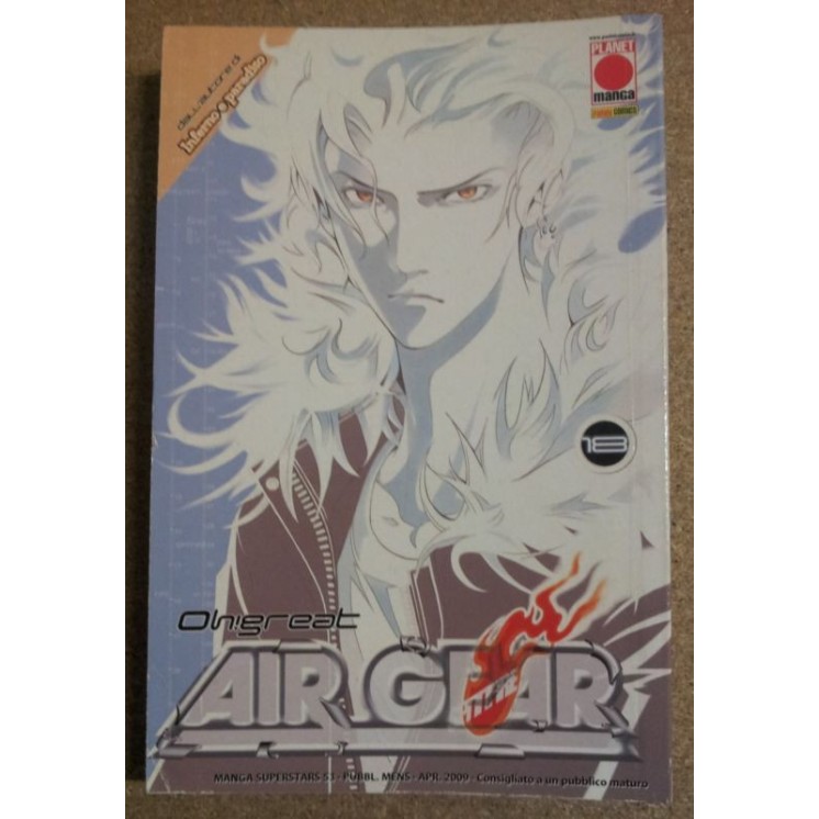 Air Gear n.18 di Oh! Great * Prima Edizione Planet Manga 3,90€