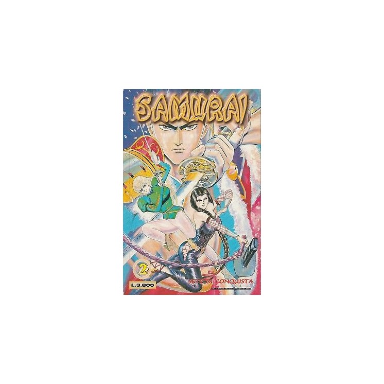 Samurai n. 2 di Takashi Narumi - ed. Jade 2,00€