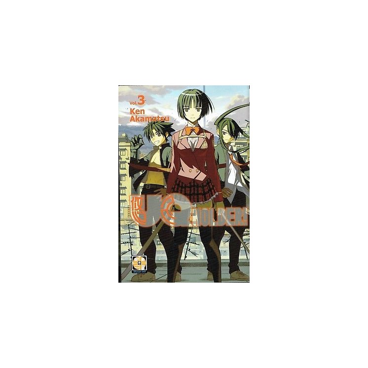 UQHOLDER!  3 di Ken Akamatsu ed.GOEN SCONTO 50% NUOVO 2,25€