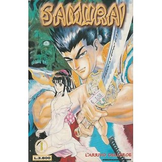 Samurai n. 1 di Takashi Narumi - ed. Jade 2,00€
