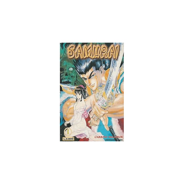 Samurai n. 1 di Takashi Narumi - ed. Jade 2,00€