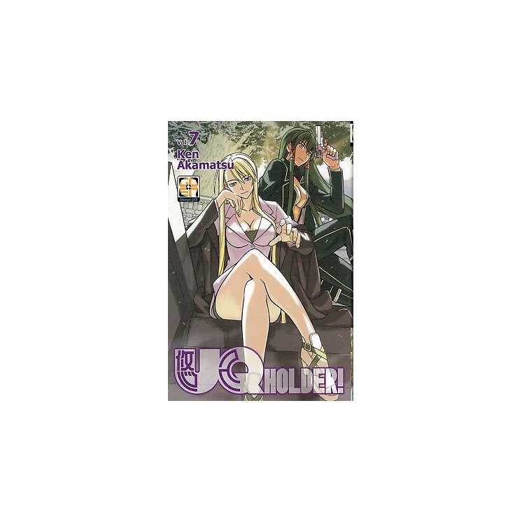 UQHOLDER!  7 di Ken Akamatsu ed.GOEN SCONTO 50% NUOVO 3,45€