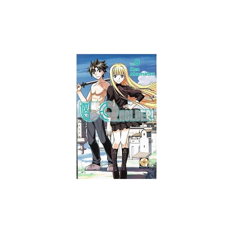 UQHOLDER!  8 di Ken Akamatsu ed.GOEN SCONTO 50% NUOVO 2,25€